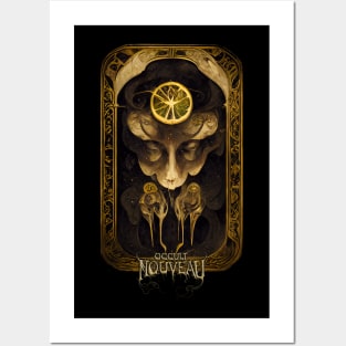 Occult Nouveau - Ectoplasmic Manifestation of Inner Shadows Posters and Art